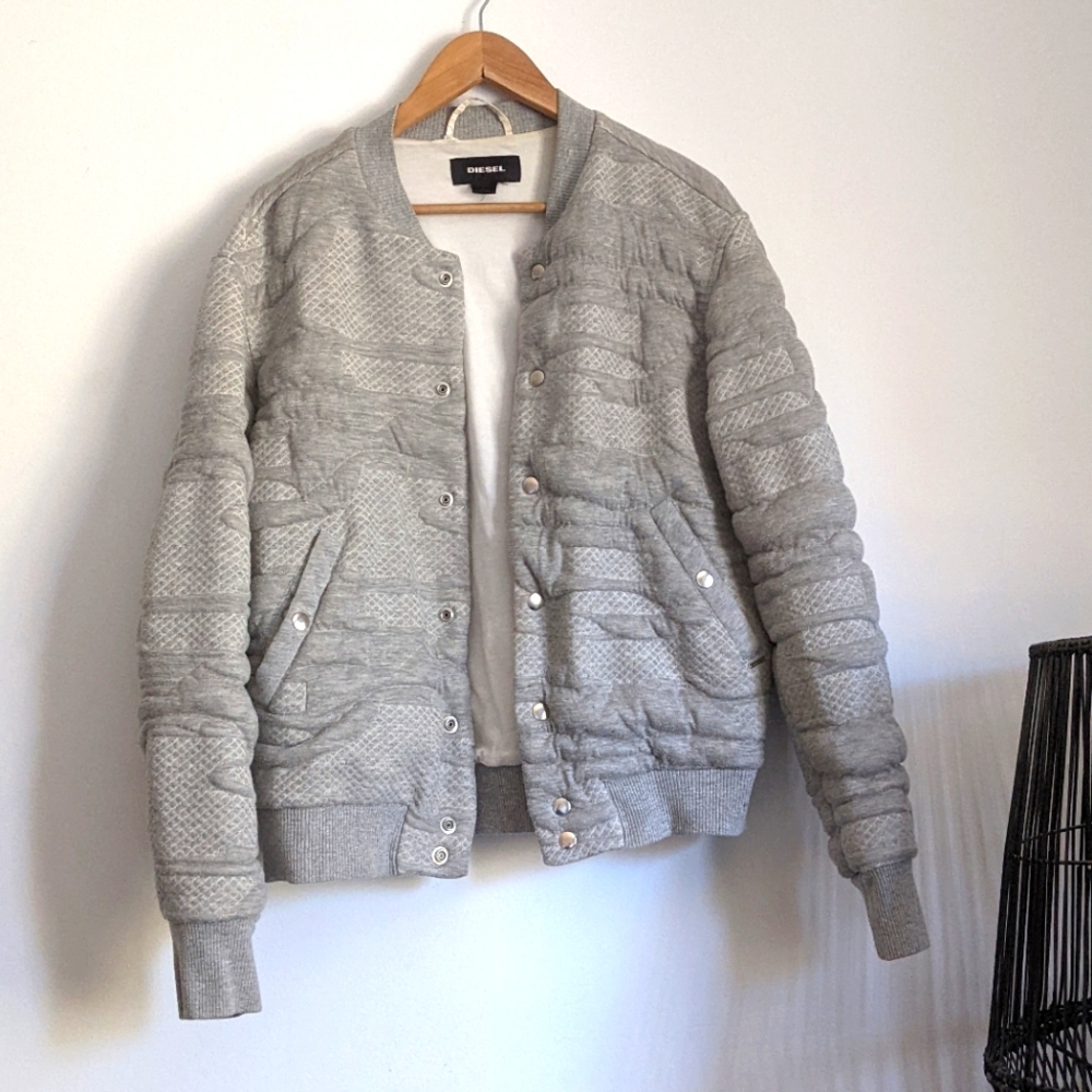 Diesel Unisex Bomber Jacket.
